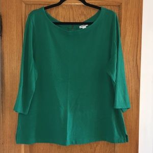 Green 3/4 Sleeve Old Navy Sweater